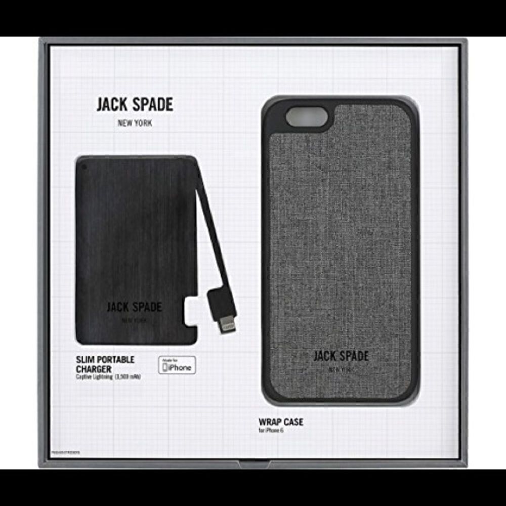 Jack Spade New York Gift Set - Portable Charger